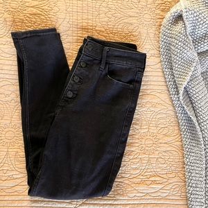 Rockstar super skinny black jeans